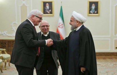 الخارجية الألمانية توجه دعوة لرئيس إيران روحاني