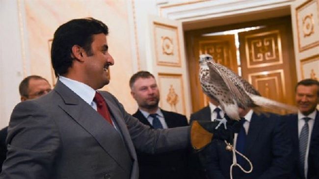 هدية الرئيس الروسي لأمير قطر بمناسبة زيارته لموسكو(صور وفيديو)
