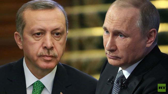 أردوغان يعتذر صاغراً للرئيس بوتن عن مقتل طيار روسي بأجواء سوريا